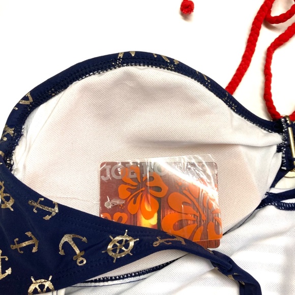 NWT Joe Boxer Women’s Nautical One Piece Swimsuit - Picture 6 of 9